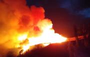 Incendio en Mizque deja a una persona fallecida que intentaba combatir las llamas