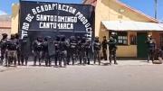 A las 13:10, exfiscal Roger Mariaca es ingresado al centro penitenciario Cantumarca