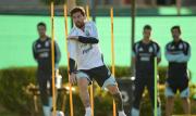 Lionel Messi se entrenó por última vez con Argentina antes de su despedida