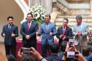 GOBIERNO DE PAZ RECONOCE A URIOSTE COMO FISCAL INTERINO Y LE PLANTEA CUATRO DESAFÍOS