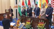 Lara posesiona a José Armando Urioste como fiscal general interino