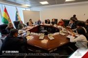 Comisión de Constitución y Legislación fiscalizó la ejecución de proyectos de salud en Chuquisaca