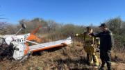 Accidente de aeronave de escuela de aviación deja tres heridos en Tarija