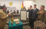 Oviedo posesiona a nuevos viceministros de Régimen Interior, Lucha contra el Narcotráfico y Seguridad Ciudadana