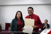 Diputados entregaron un reconocimiento a la Coral Cumorah por sus 27 años de trayectoria artística