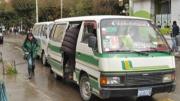Choferes de Oruro se repliegan en demanda de gasolina