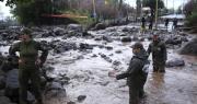 Aluvión deja al menos seis heridos y calles inundadas de barro en Santiago de Chile