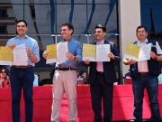 Rodrigo Paz firma acuerdo para megaproyecto que impulsa la mejora del saneamiento en Tarija