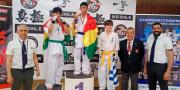 Bolivia tiene un gran inicio en el Sudamericano de Karate Kyokushin con 12 oros