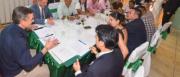 Paz se reúne con alcaldes de Pando para coordinar proyectos viales y de desarrollo