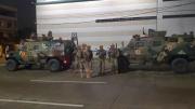 Militares refuerzan patrullajes en Santa Cruz tras atraco a una joyería en la avenida Busch