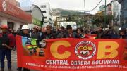 La COB convoca a un ampliado nacional para el 15