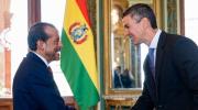 Luis Fernando Camacho asume como embajador de Bolivia en Paraguay