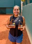 Boliviana Yara Virreira conquista dos títulos en el torneo MT700 Tacna de Perú