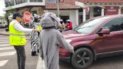 Impulsan campaña de respeto al paso de cebra para prevenir accidentes en Montero