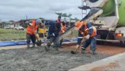 Alcaldía cruceña realiza bacheo en la avenida Mutualista y mantiene 10 frentes de trabajo en la capital