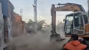 Alcaldía demuele inmuebles para ampliar la avenida Oquendo en Cochabamba