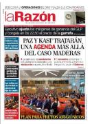Portadas de los periódicos de Bolivia del jueves 15 de octubre del 2026
