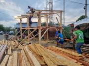 SECTORES EVISTAS CONSTRUYEN GARITAS EN EL TRÓPICO PARA REFORZAR LA SEGURIDAD DE EVO MORALES