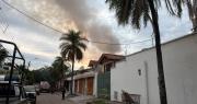Incendio consume depósito de fábrica de galletas en el barrio La Morita