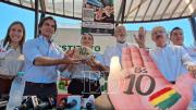 Santa Cruz pone la primera piedra para la construcción de una Unidad de Trasplante de Médula Ósea
