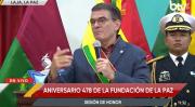 Presidente plantea convertir a La Paz en eje del comercio nacional con nuevas conexiones hacia Brasil, Chile y Perú