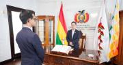 Urioste posesiona a nuevos fiscales departamentales de La Paz y Pando
