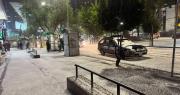 Fuerte granizada cubre de blanco calles y avenida en La Paz y El Alto