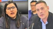 López y Claros intercambian acusaciones en plena pugna por la jefatura de bancada de Libre