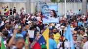 Venezuela: miles de manifestantes exigen elecciones y el retorno de María Corina Machado