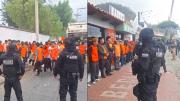 Sucre: 120 jóvenes son arrestados y realizan trabajo comunitario por consumir bebidas alcohólicas en vía pública