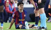 Barcelona pierde al defensor Xavi Espart por una lesión en el tobillo derecho