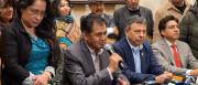 Víctor Quispe es elegido jefe de bancada del PDC en Senadores