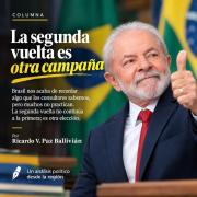 La segunda vuelta es otra campaña