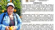 Consulado boliviano pide esclarecer la muerte de Oshin Santos en Chile y brinda asistencia a su familia