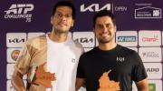 Tenis: boliviano Zeballos gana el Challenger de Cali en dobles