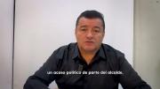 Jhonny Fernández denuncia acoso político: Estaba todo listo para que me aprehendan y manden a Palmasola