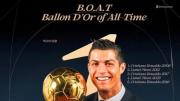 El Balón de Oro de Cristiano Ronaldo en 2008 es elegido el mejor de todos los tiempos
