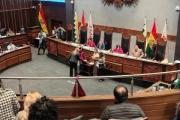 Diego Ávila es reelegido como presidente de la Cámara de Senadores