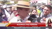 Rodrigo Paz pide investigar quién filtra o produce los supuestos audios de Cerimedo con Urquidi y ministros