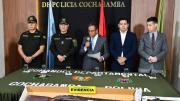 Hallan explosivos, armas y restos óseos en Cochabamba; aprehendido se comunicaba con Evo Morales